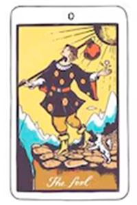 Major Arcana Tarot Meaning - The Fool (0)