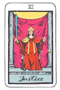 Major Arcana Tarot Meaning - Justice (XI)
