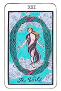 Major Arcana Tarot Meaning - The World (XXI)