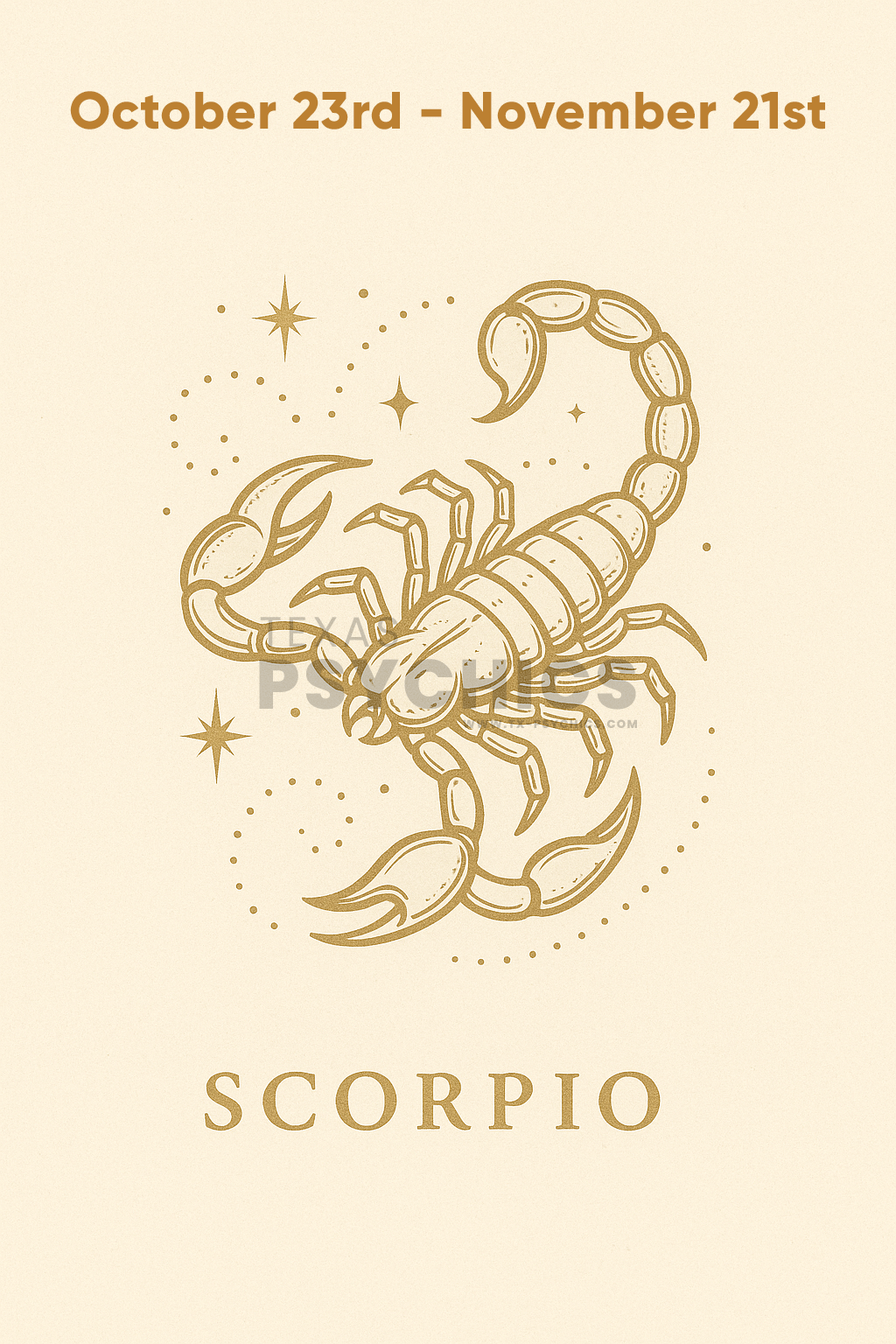 Scorpio Zodiac Sign Profile