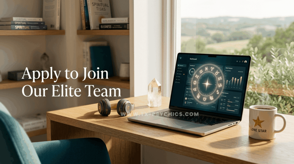Join our psychic team of professional spiritual advisors at Texas Psychics